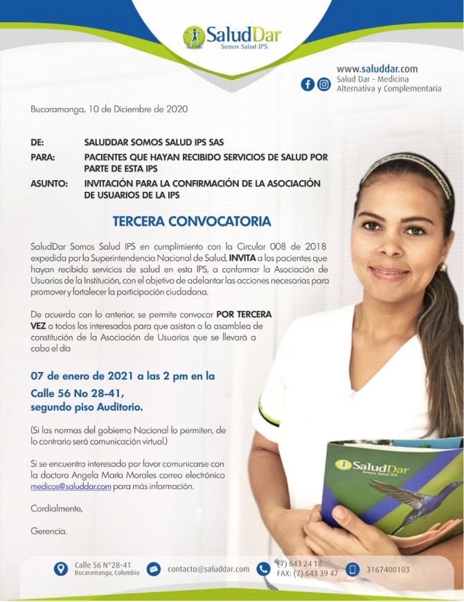 imagen de TERCERA CONVOCATORIA ASOCIACIÓN DE USUARIOS 