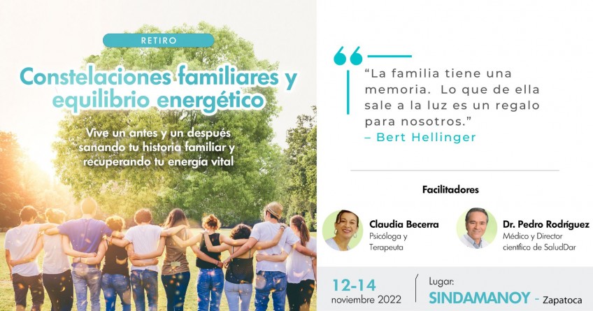 Foto principal de RETIRO: CONSTELACIONES FAMILIARES Y EQUILIBRIO ENERGÉTICO